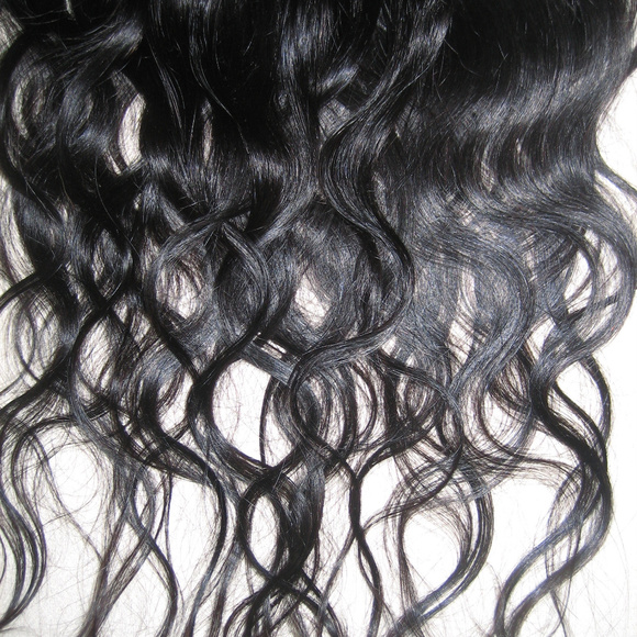 18" New 100% Real Human Hair Clip In Extensions - Picture 4 of 8